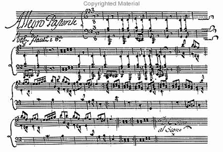 6 quintets for violins, viola, cello with obligato organ or harpsichord. Opus I, 1776