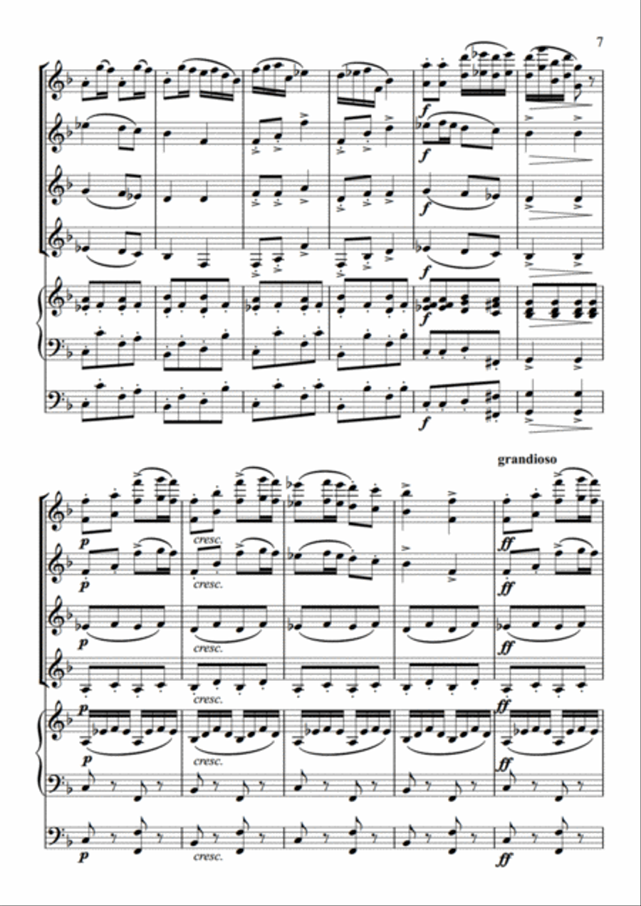 Slavonic Dance No. 2 Set of Parts scores gallery preview page 9