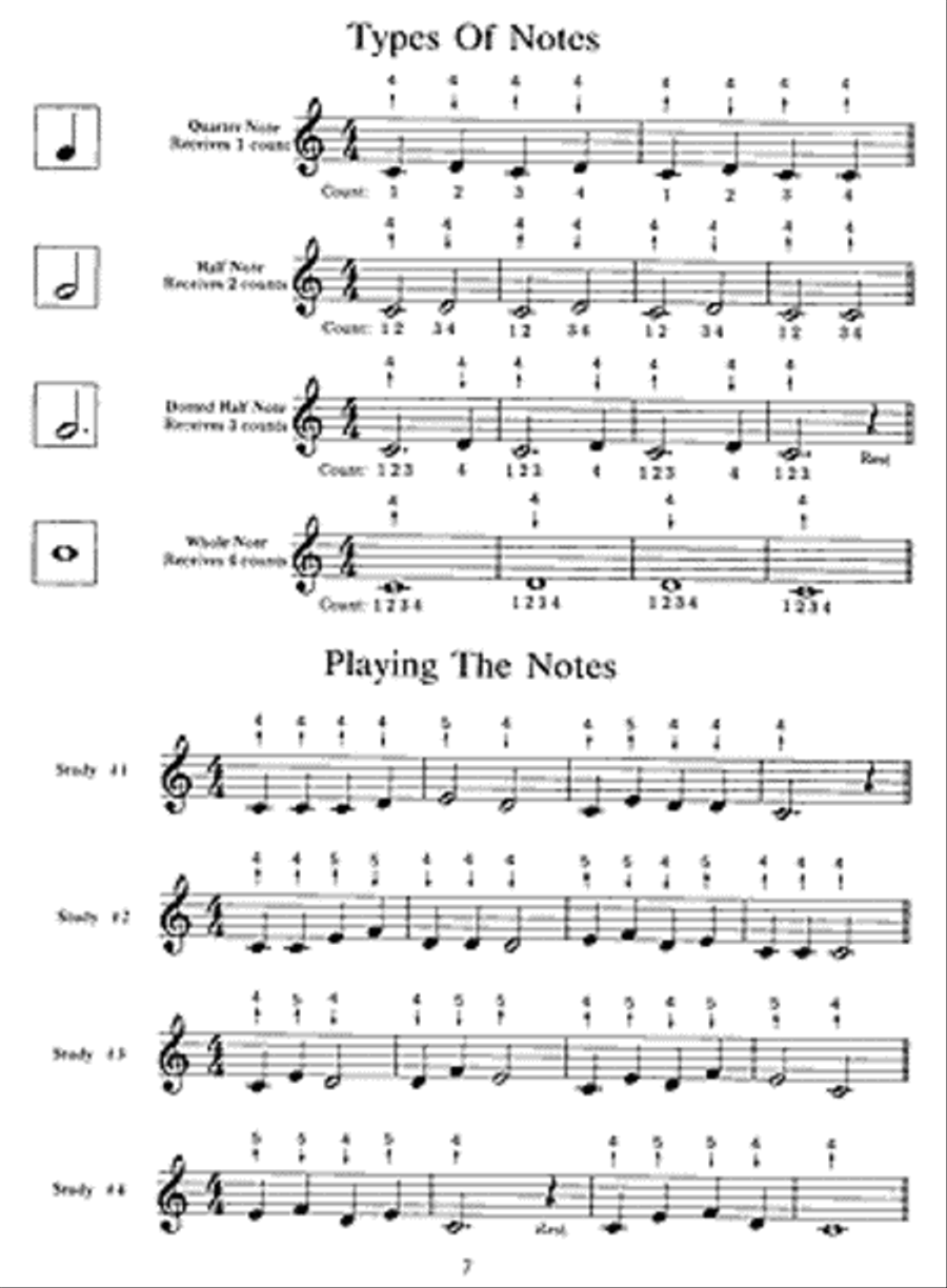 Easiest Harmonica Book Harmonica scores gallery preview page 3