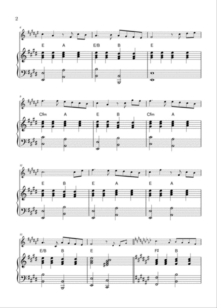 You Raise Me Up Trumpet Solo scores gallery preview page 2