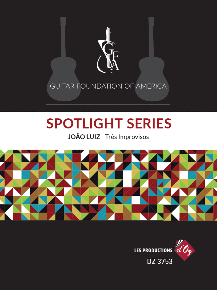 GFA Spotlight Series, Três Improvisos Classical Guitar scores gallery preview page 1