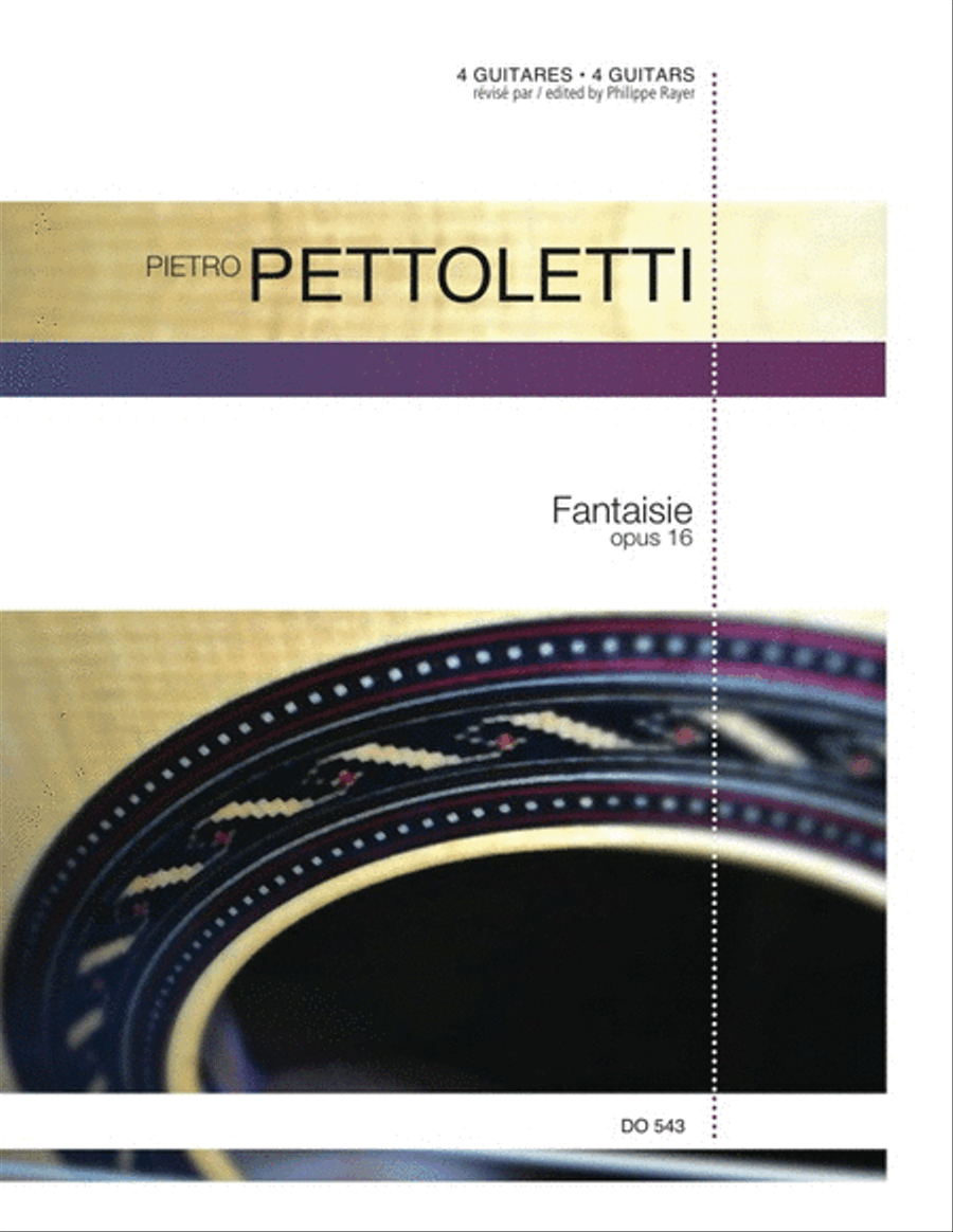 Fantaisie op. 16 Fantaisie op. 16 Guitar Ensemble scores gallery preview page 1