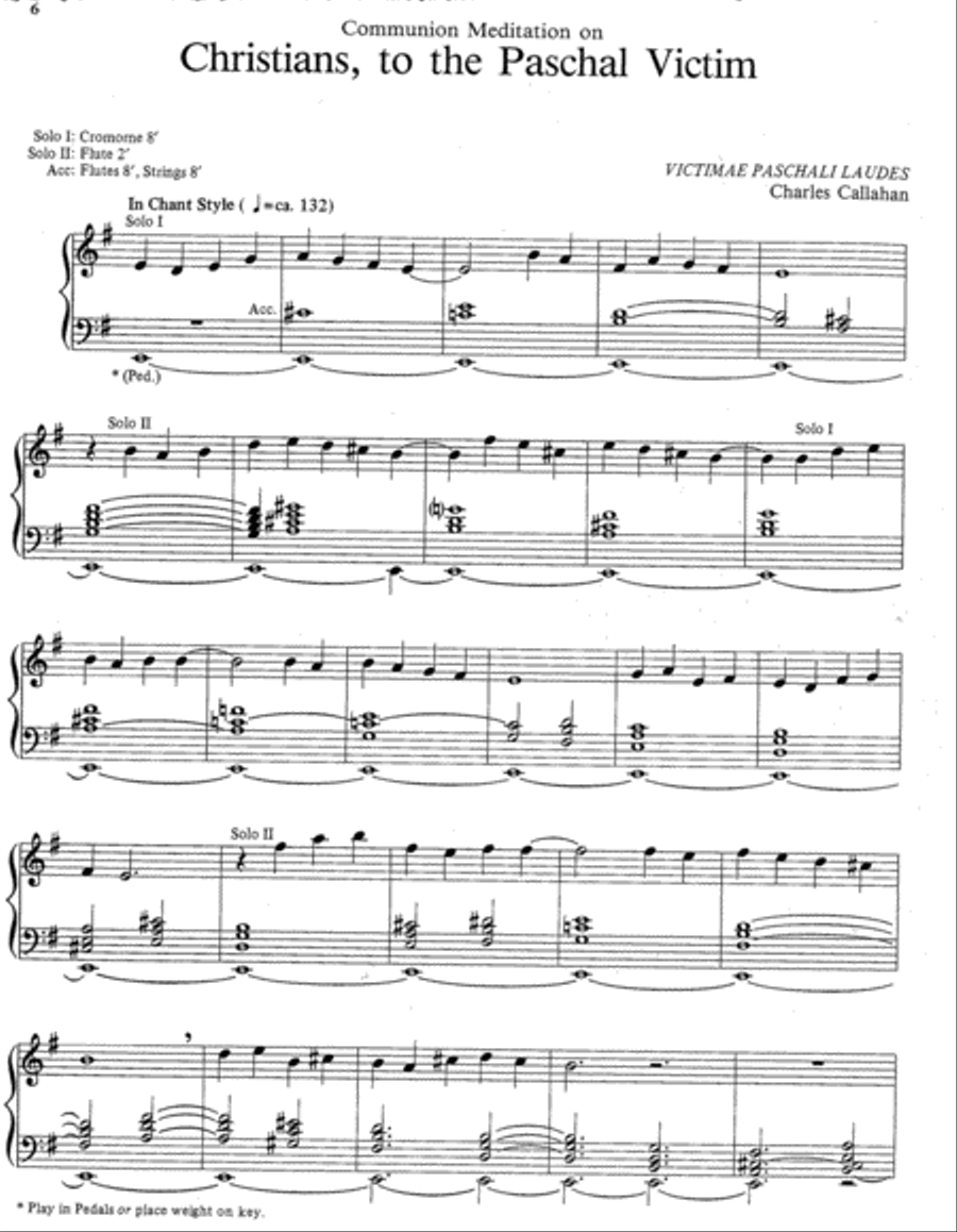 Easter Music for Manuals, Set 1 Organ scores gallery preview page 3