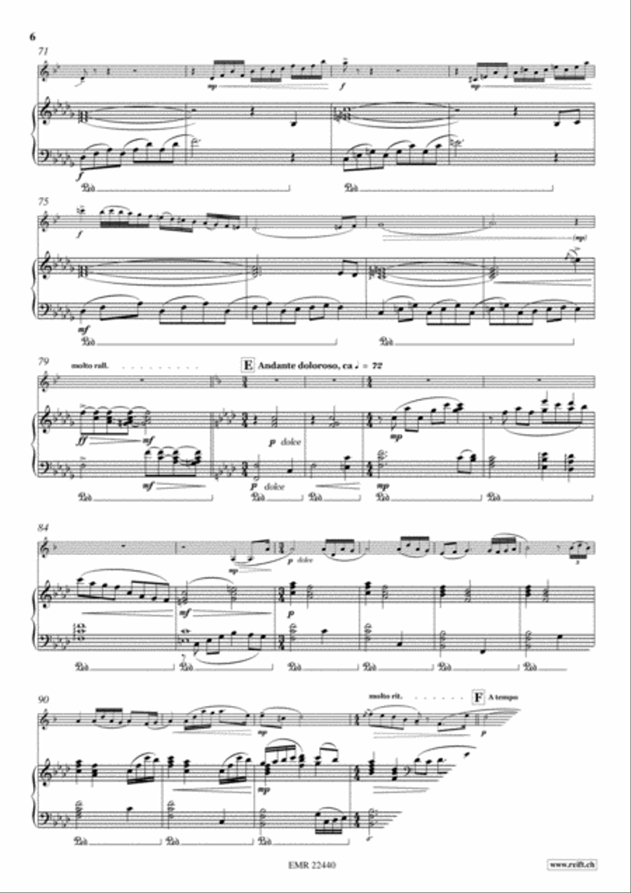 Hungarian Horntail Voice Solo scores gallery preview page 6