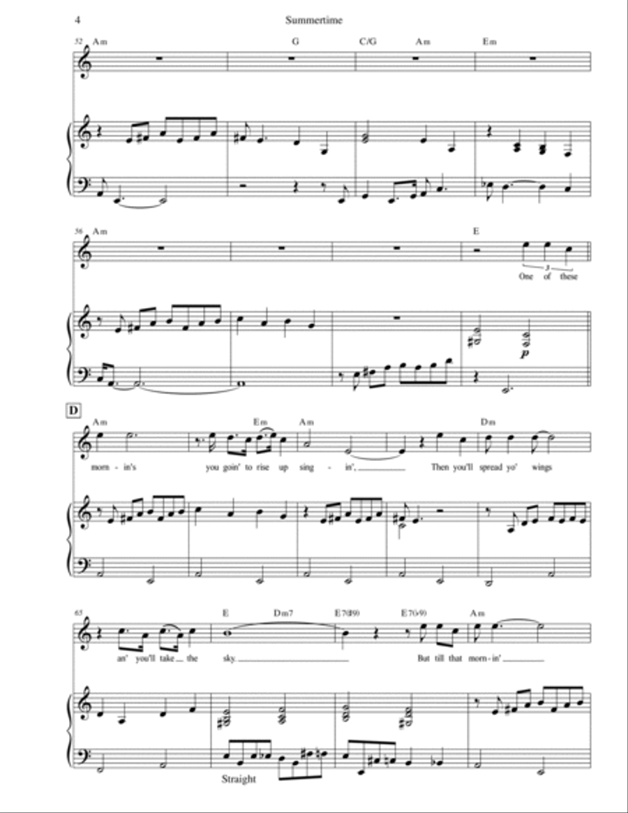 Summertime Summertime Voice scores gallery preview page 6