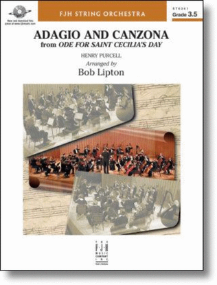 Book cover for Adagio and Canzona