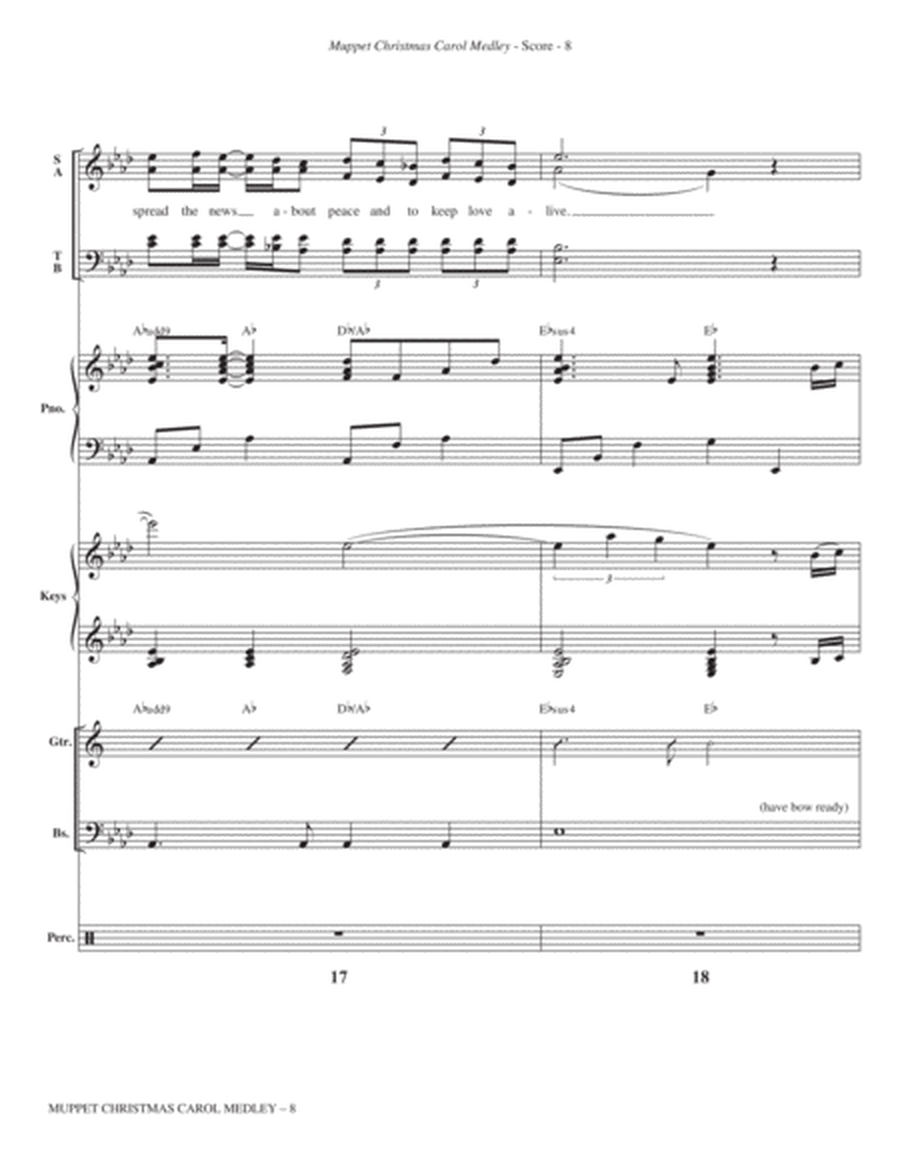 Muppet Christmas Carol Medley (from The Muppet Christmas Carol) - Full Score