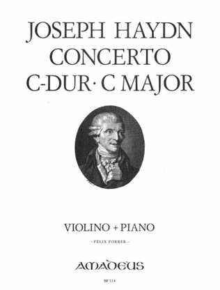 Book cover for Concerto No. 1 C major