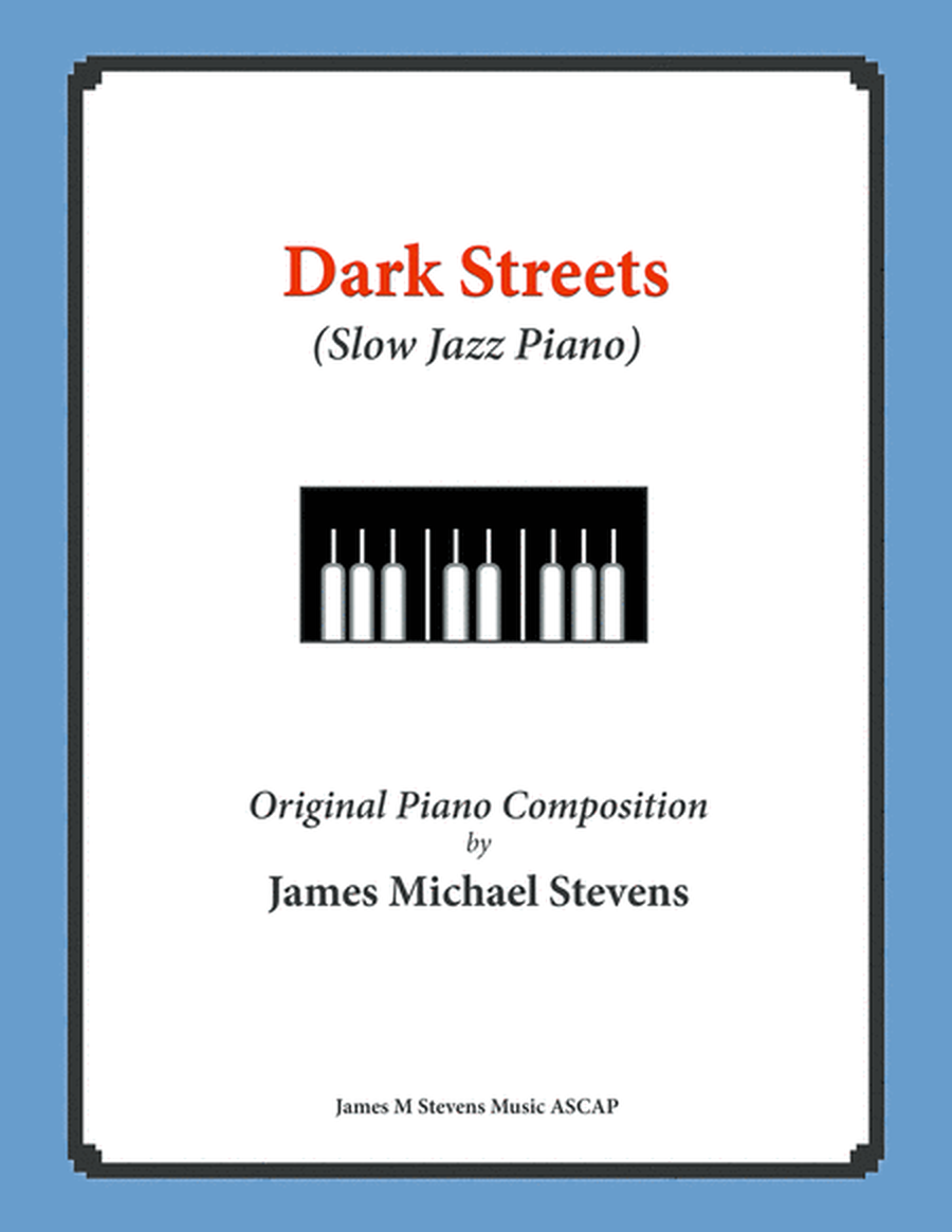 Dark Streets (Slow Jazz Piano) image number null