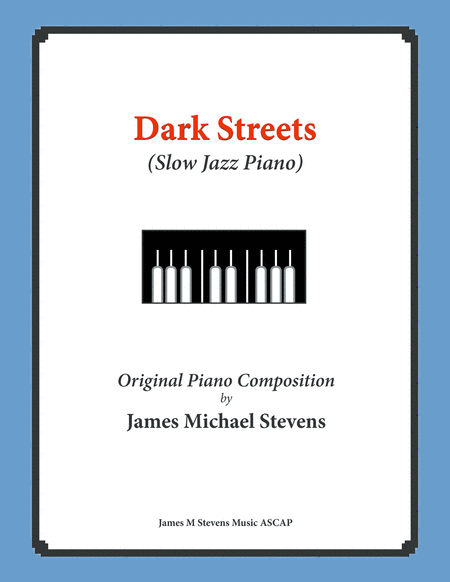 Dark Streets (Slow Jazz Piano) image number null