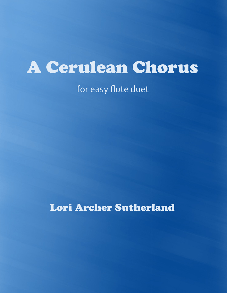 A Cerulean Chorus Choir scores gallery preview page 1
