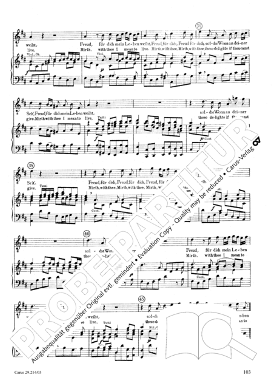 L'Allegro, il Pensieroso ed il Moderato TB scores gallery preview page 104