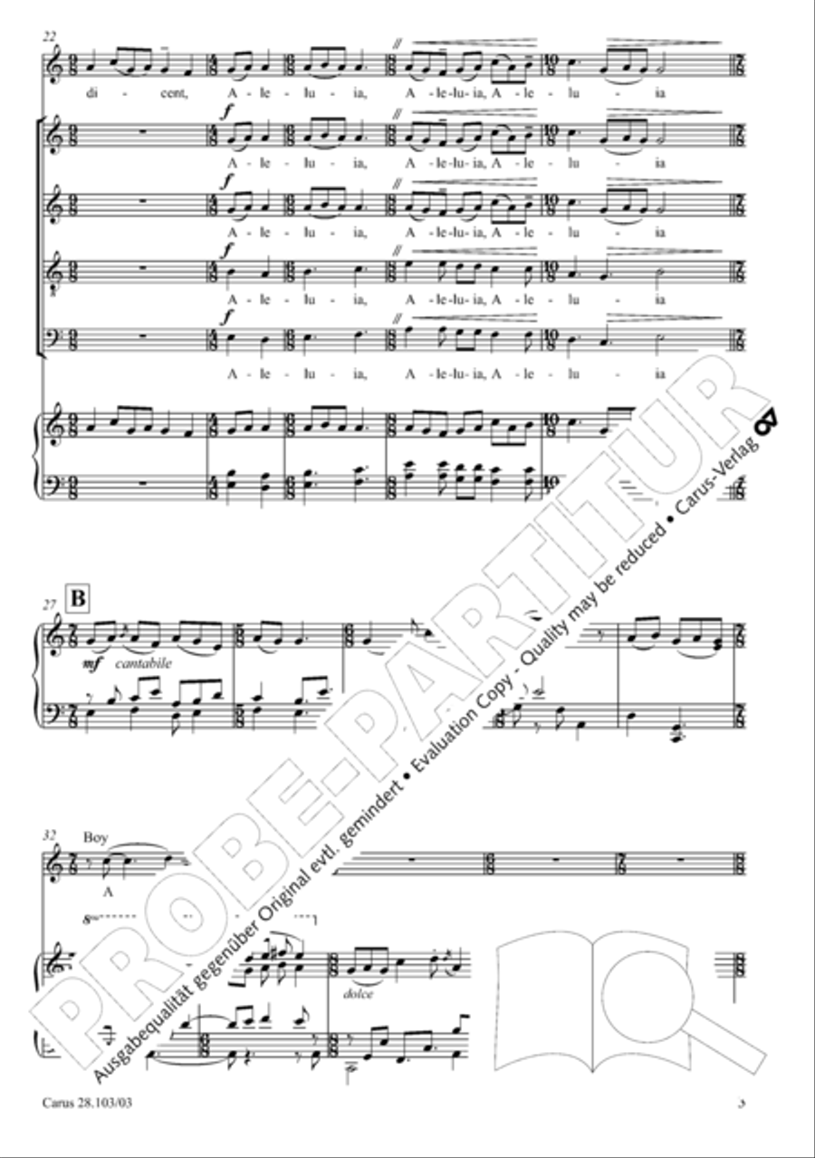 Water Water 4-Part scores gallery preview page 18