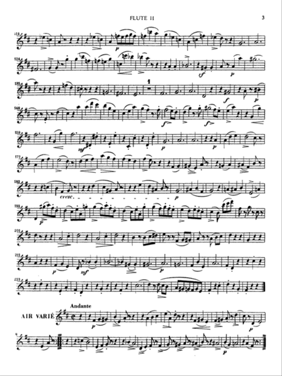 Six Duets, Op. 103 and 104 Flute Duet scores gallery preview page 4