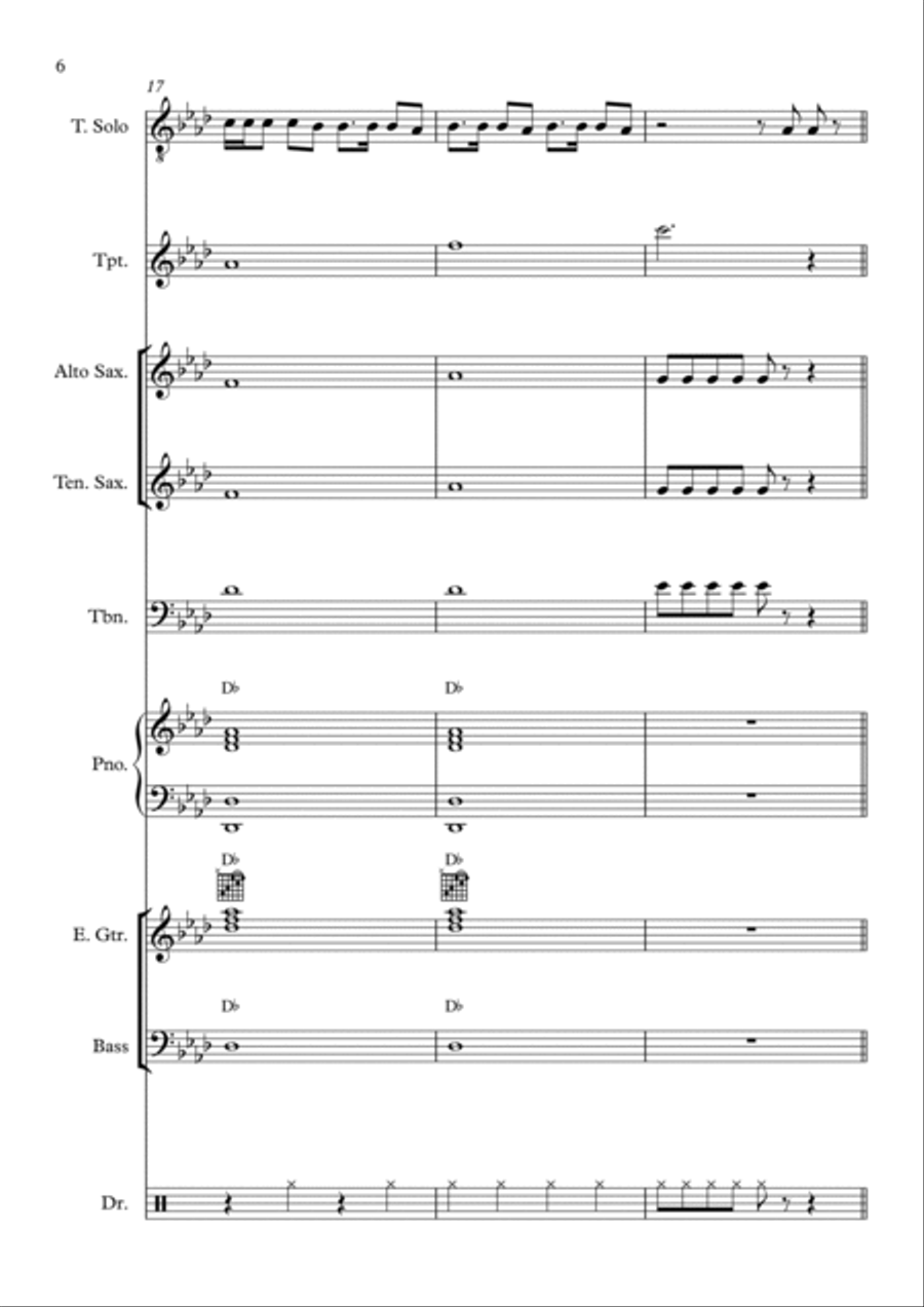 Green Green Grass Voice scores gallery preview page 6