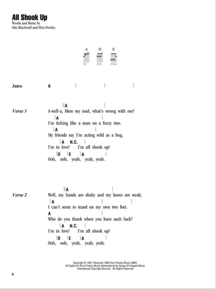 The 4-Chord Ukulele Songbook Voice scores gallery preview page 4