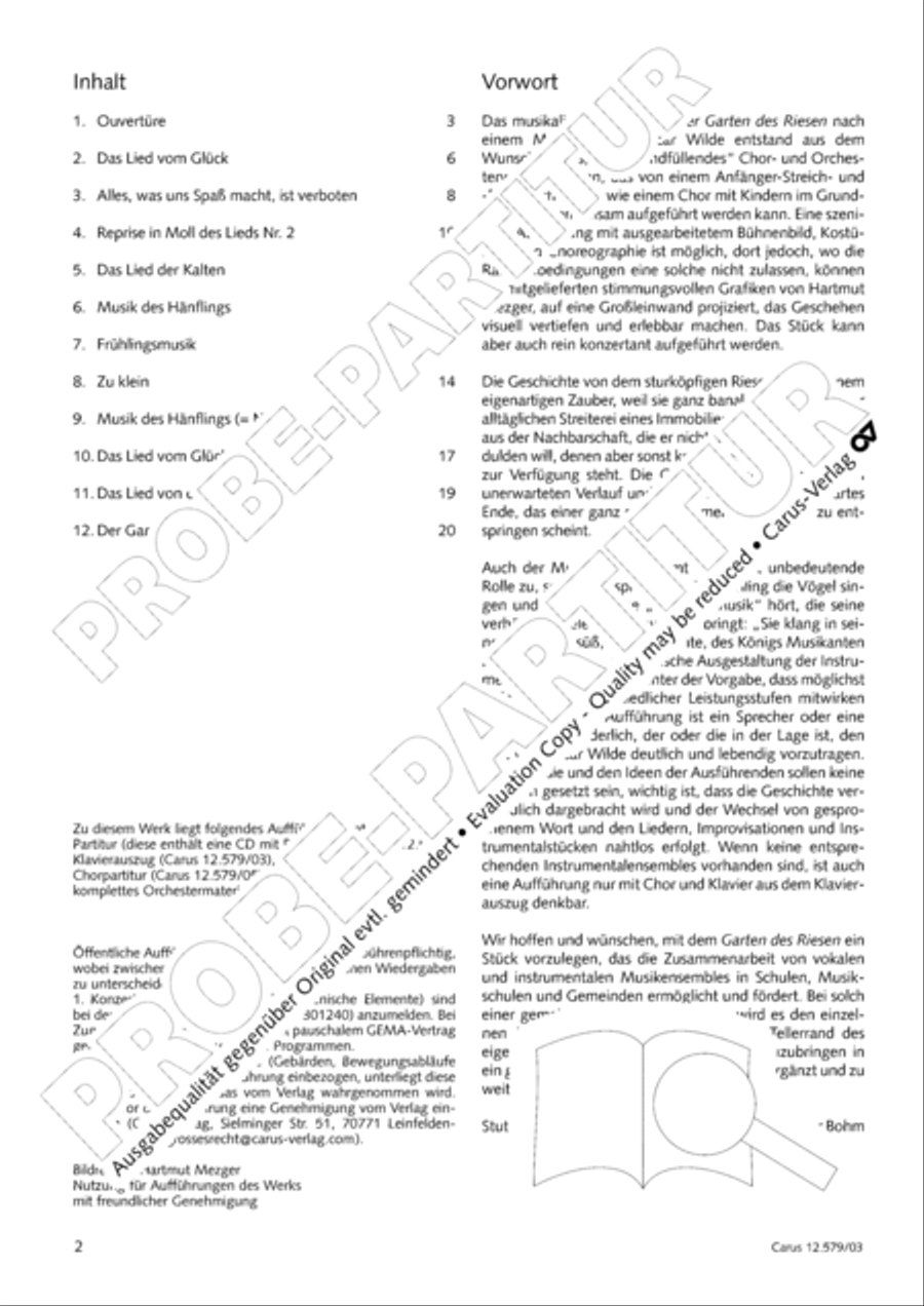 Der Garten des Riesen Children's Choir scores gallery preview page 3