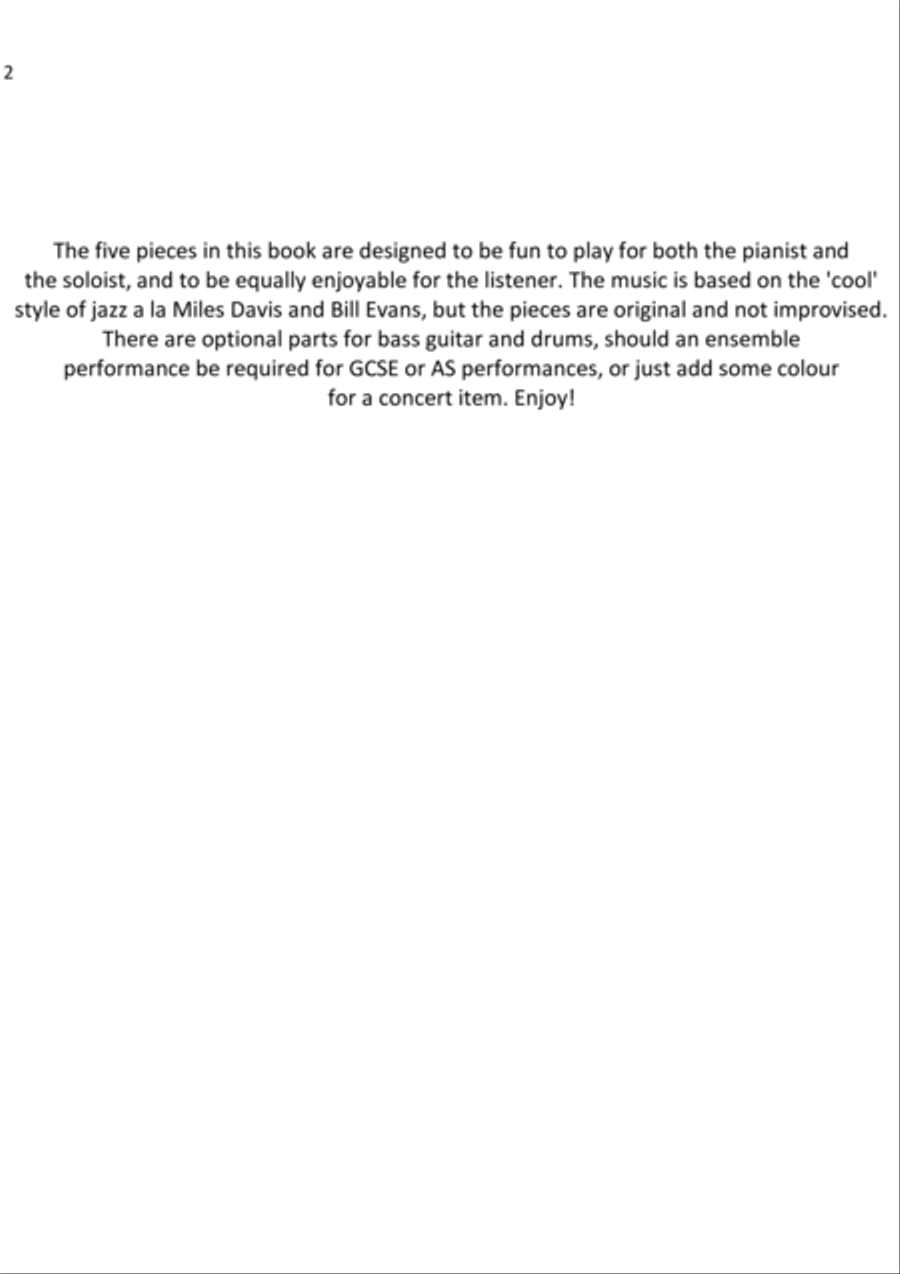 Cool Pieces Trumpet scores gallery preview page 2