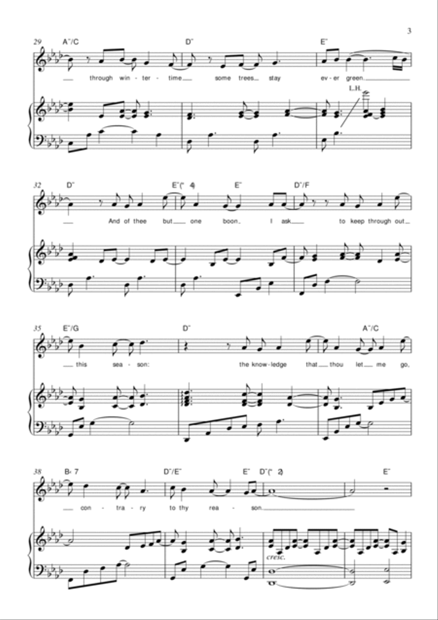 Let Me Go Voice scores gallery preview page 3