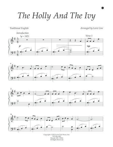 The Holly And The Ivy - EASY!