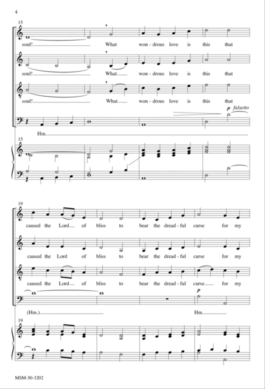 What Wondrous Love Is This 4-Part scores gallery preview page 4