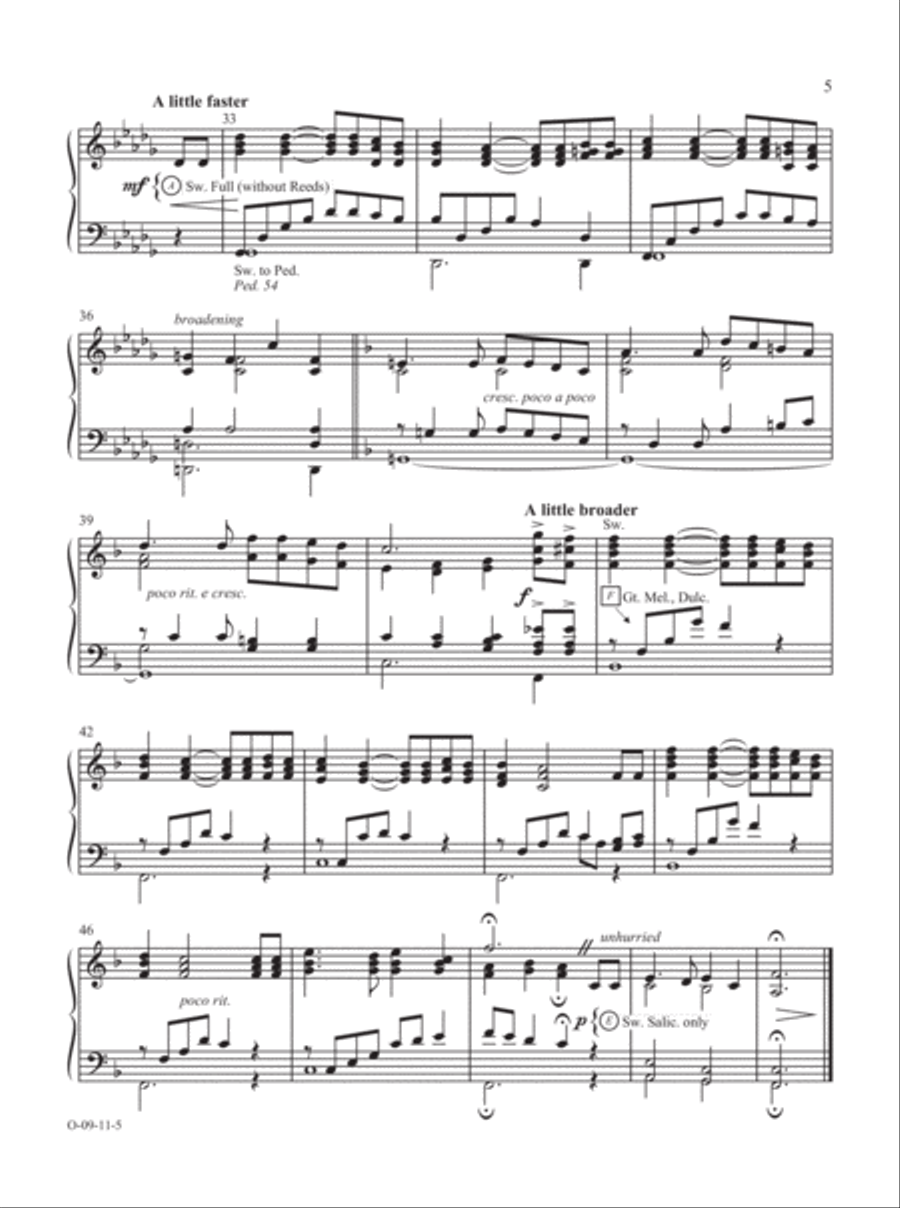 Easy Organ Library, Vol. 52 Organ scores gallery preview page 3