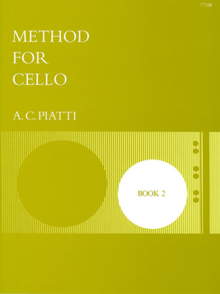 Book cover for Cello Method. Book 2