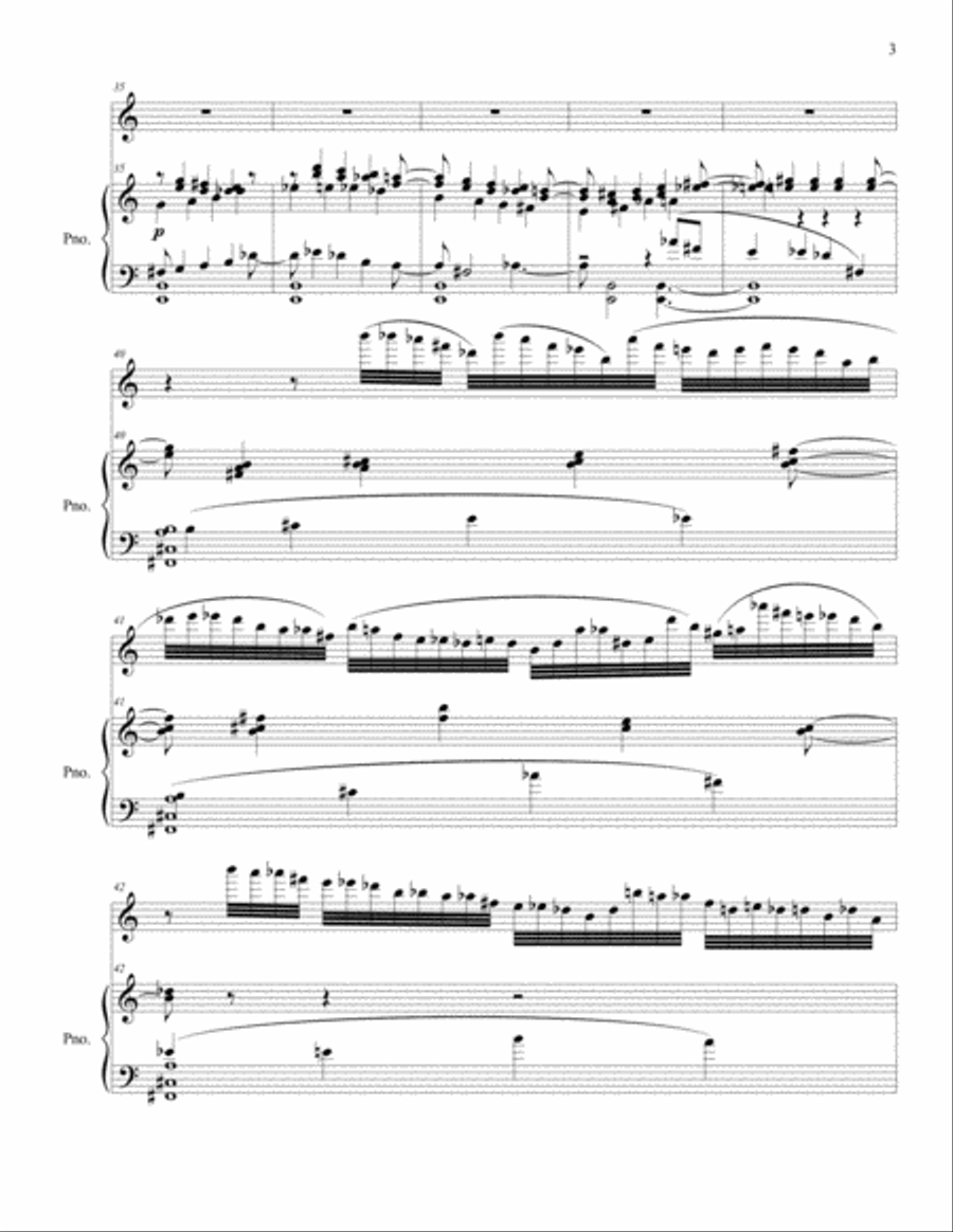 Sonata 3 For Piano 'Christmas in Michigan