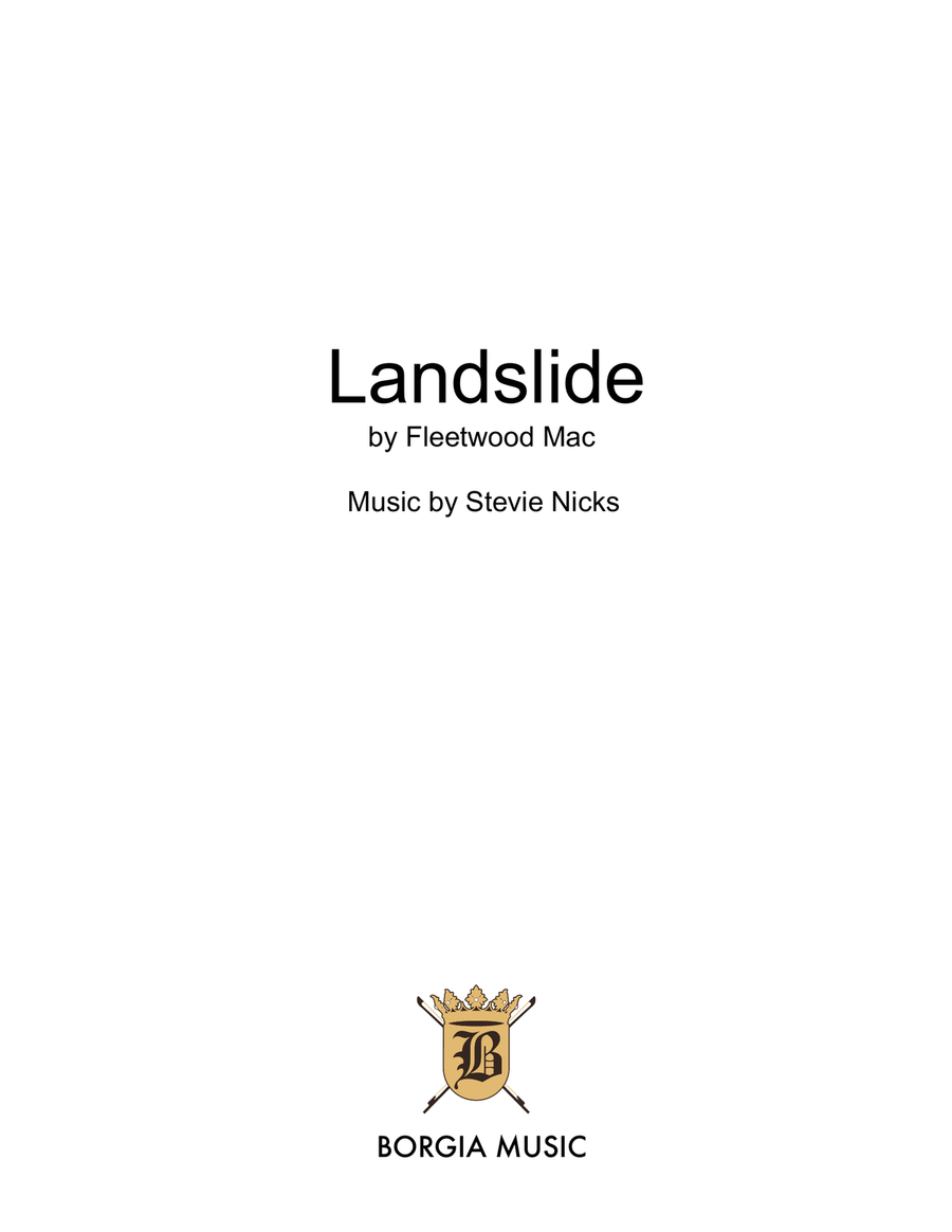 Landslide String Quartet scores gallery preview page 1