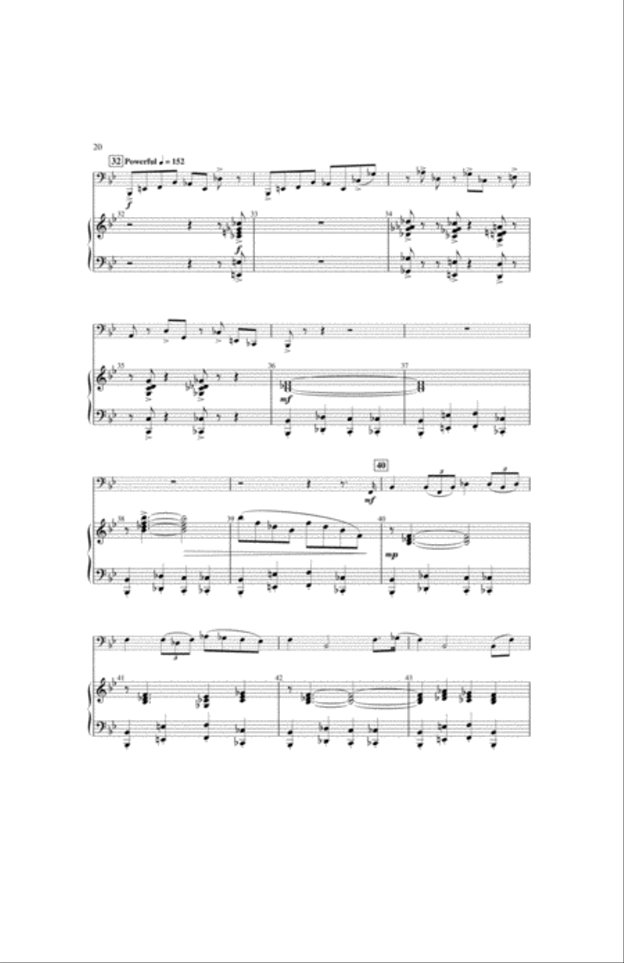 Teutonic Tales Tuba scores gallery preview page 19