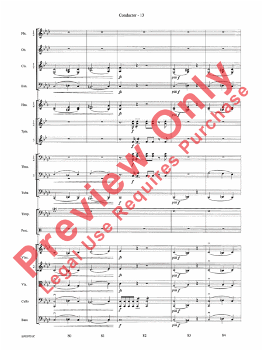 Finlandia Full Orchestra scores gallery preview page 16