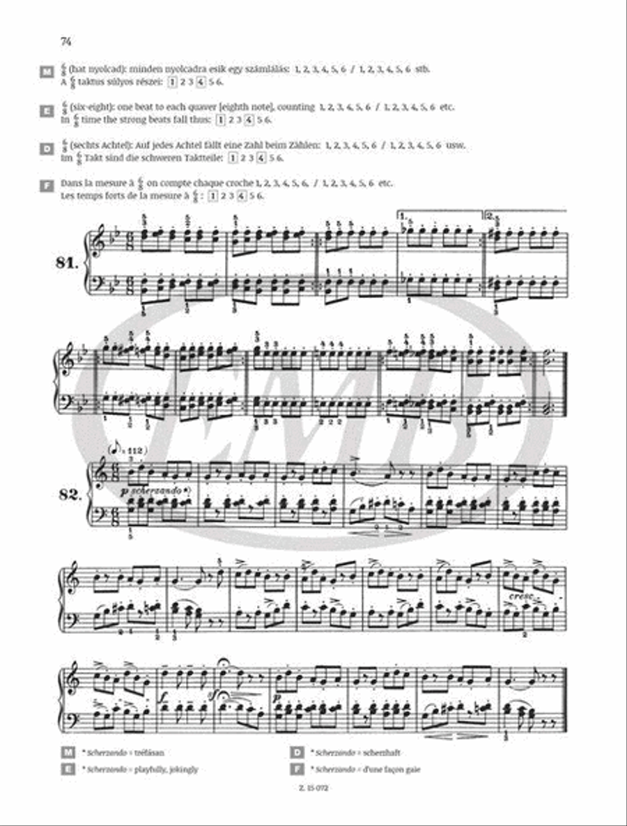 Piano Method - Klavierschule - Méthode de Piano Piano Method scores gallery preview page 5
