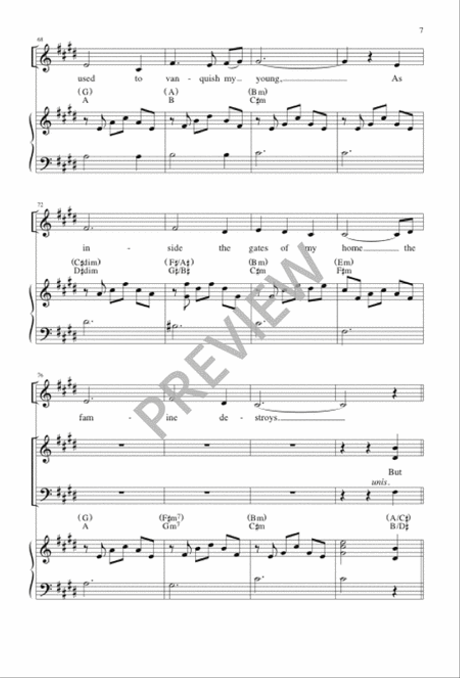 Lamentation 4-Part scores gallery preview page 6