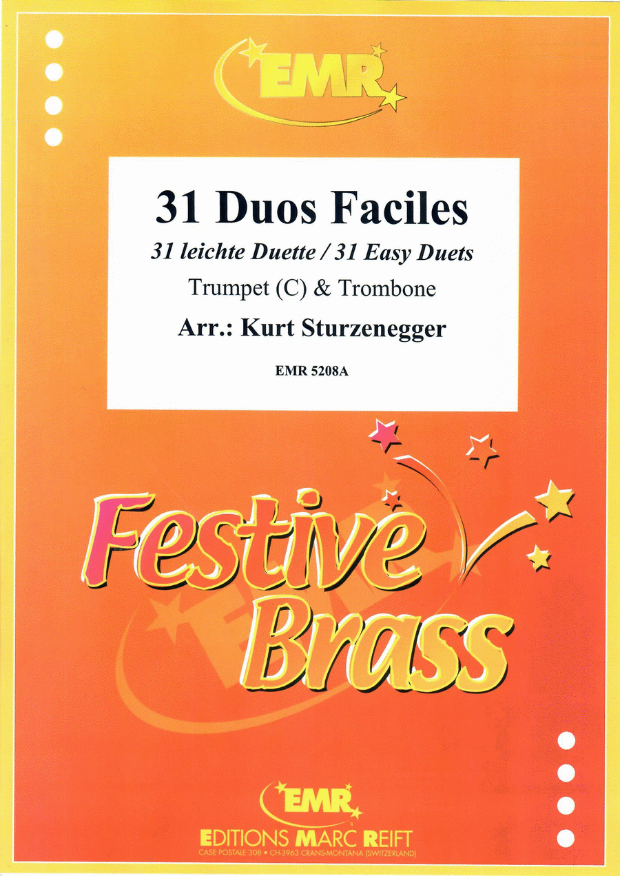 31 Duos faciles (Trompete in C)