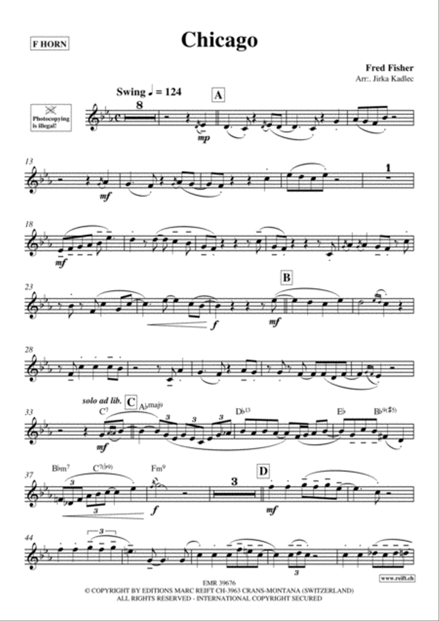 Chicago Horn scores gallery preview page 2