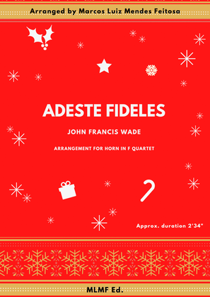 Adeste Fideles - Horn in F Quartet