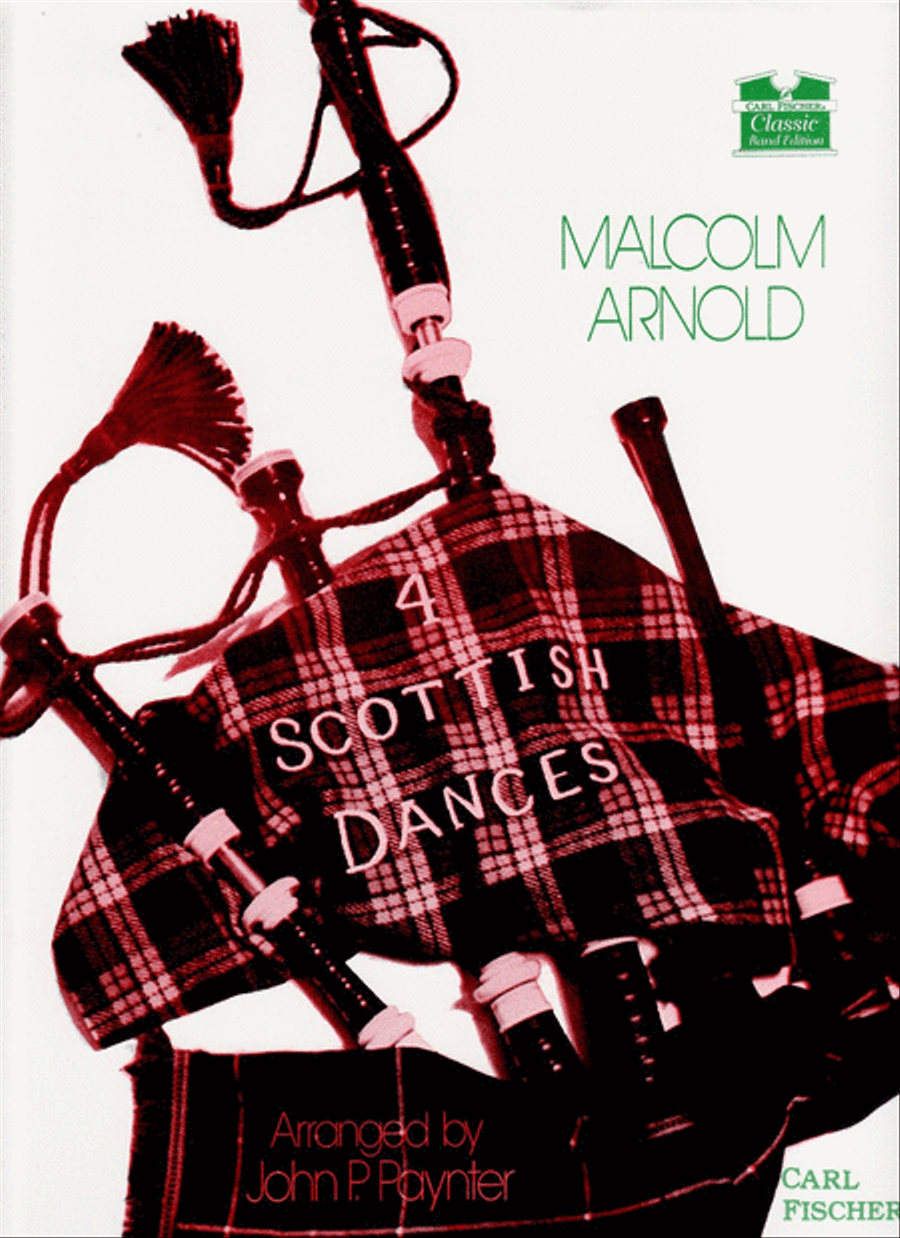 Four Scottish Dances Concert Band scores gallery preview page 1