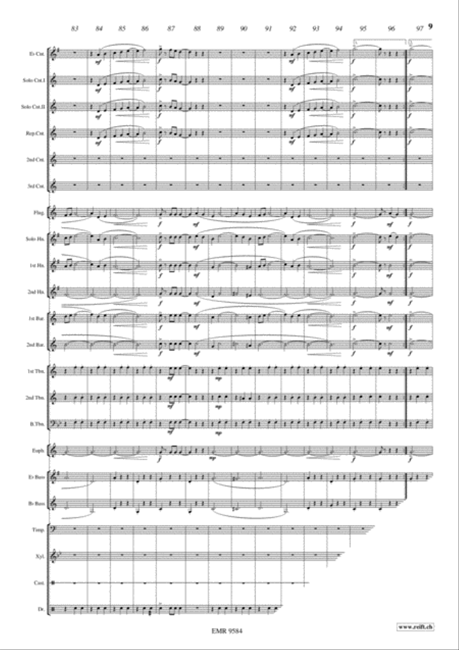 Espana Espana Brass Band scores gallery preview page 10