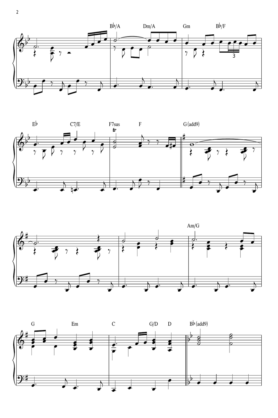 Mork And Mindy Mork And Mindy Piano Solo scores gallery preview page 2