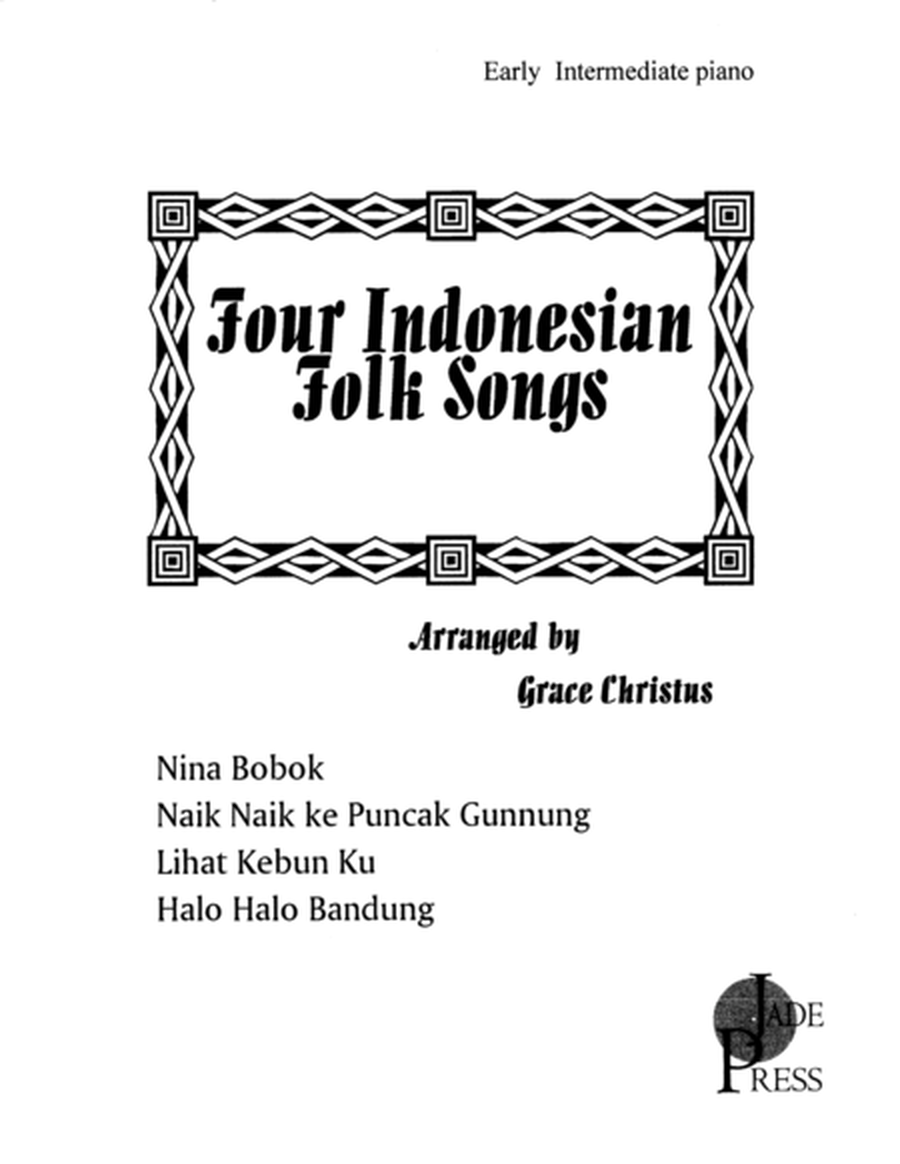 Four Indonesian Folk Songs image number null
