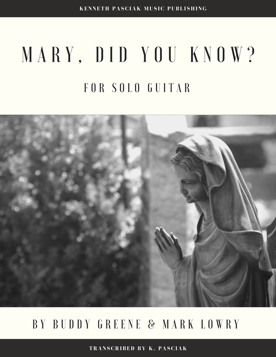 Mary, Did You Know? Acoustic Guitar scores gallery preview page 1