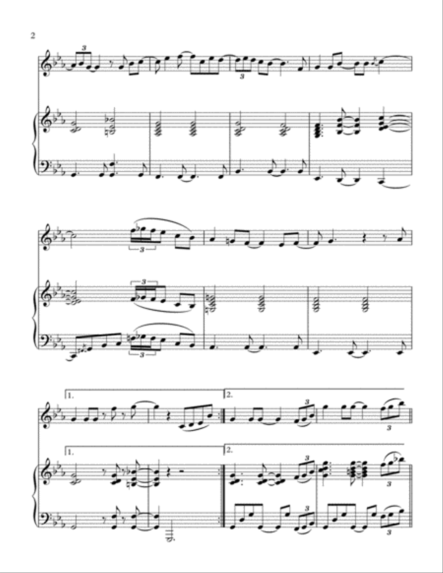 Mary, Did You Know? Trumpet Solo scores gallery preview page 3