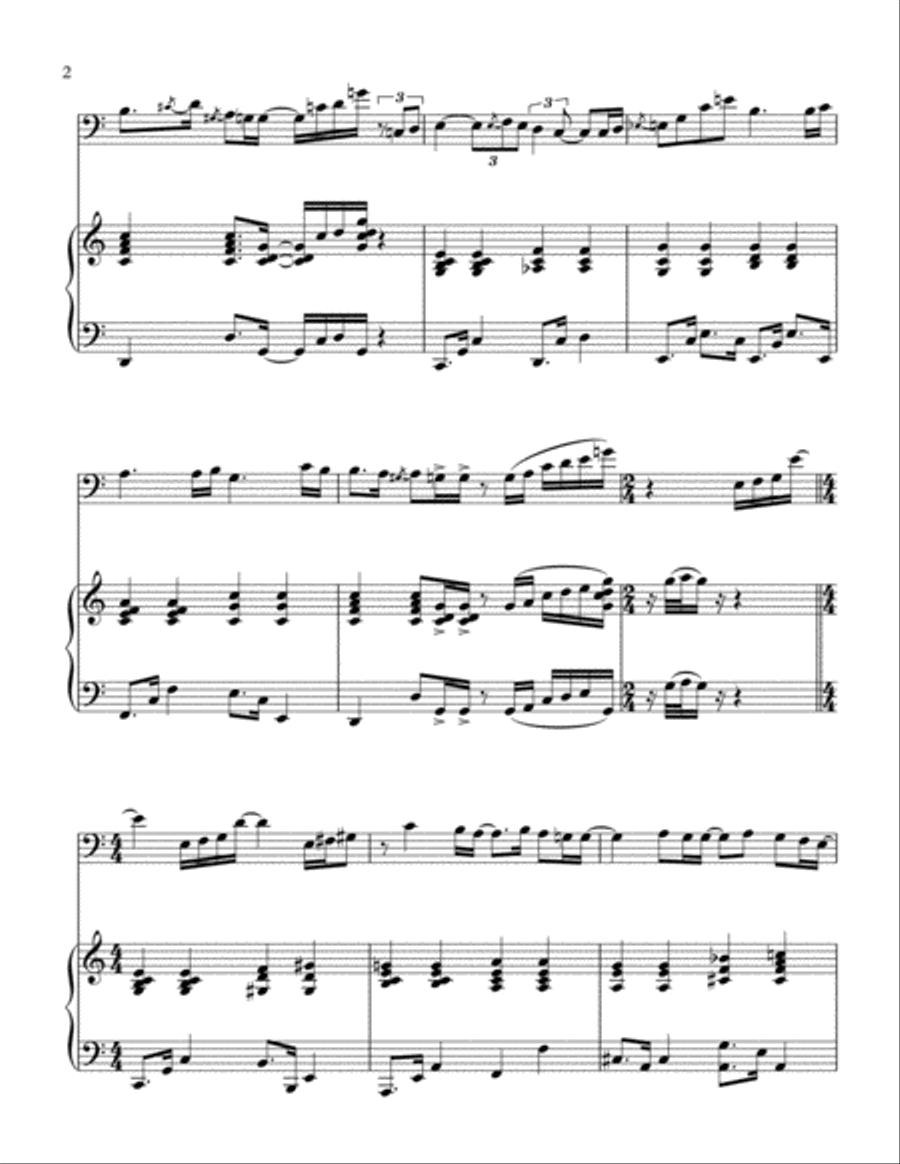 Happy New Year Piano scores gallery preview page 3