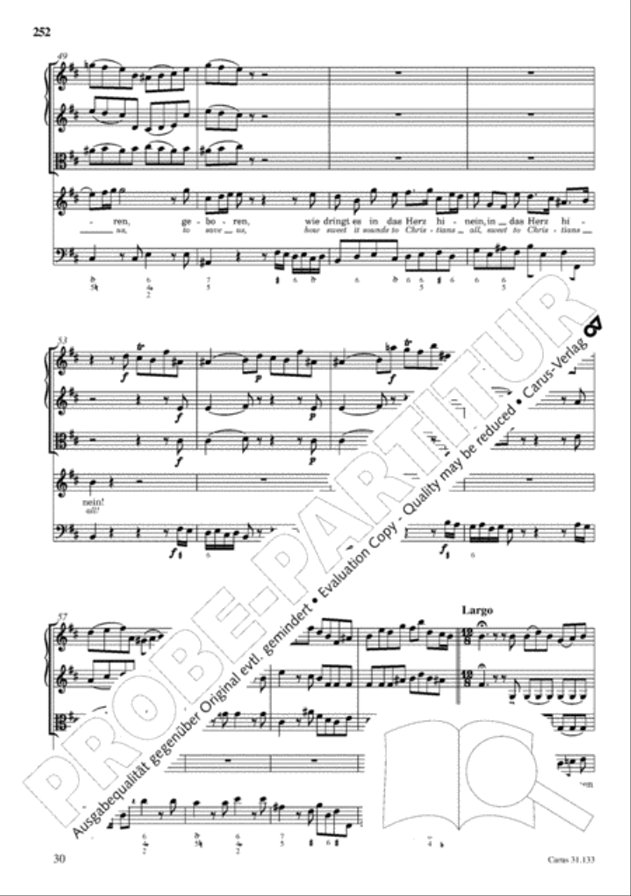 The Complete Sacred Vocal Works (Das geistliche Vokalwerk) Voice scores gallery preview page 253