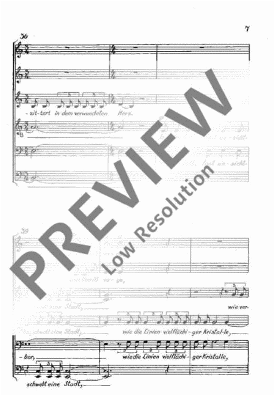 Südamerikanische Gesänge Mixed Choir scores gallery preview page 8