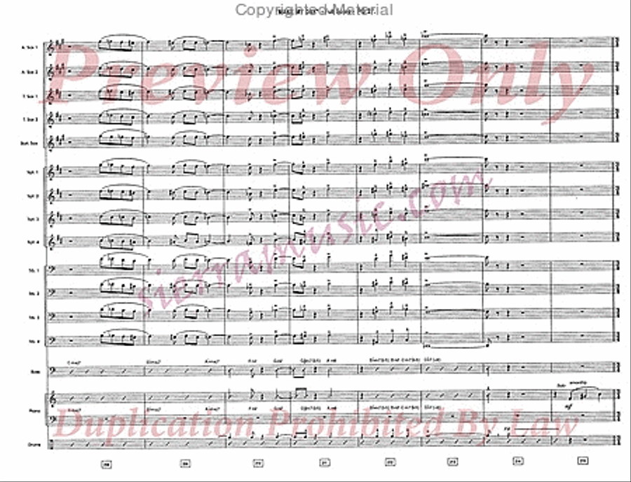 Make My Day Big Band scores gallery preview page 28