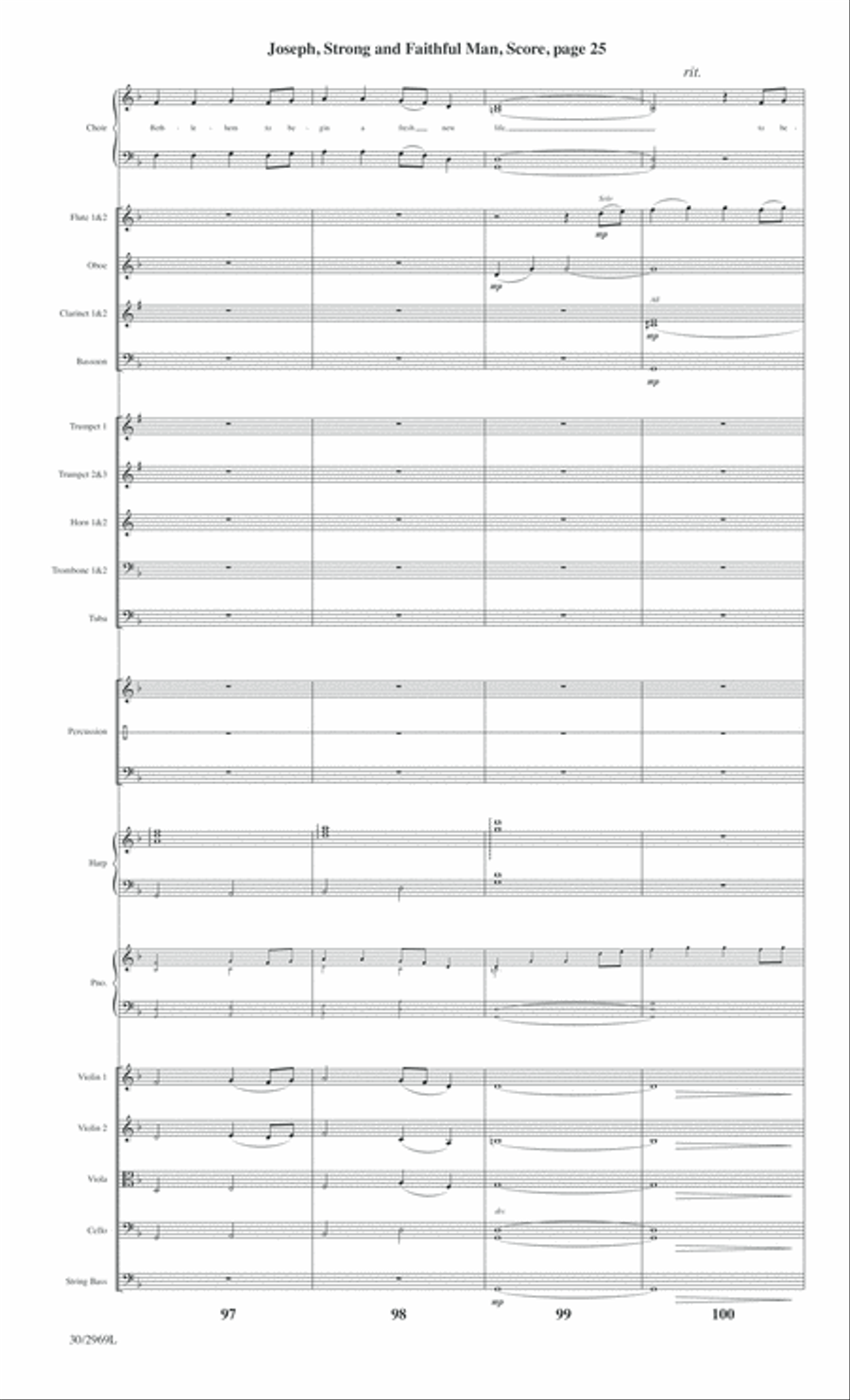 The Heart of Christmas - Full Score Choir scores gallery preview page 95