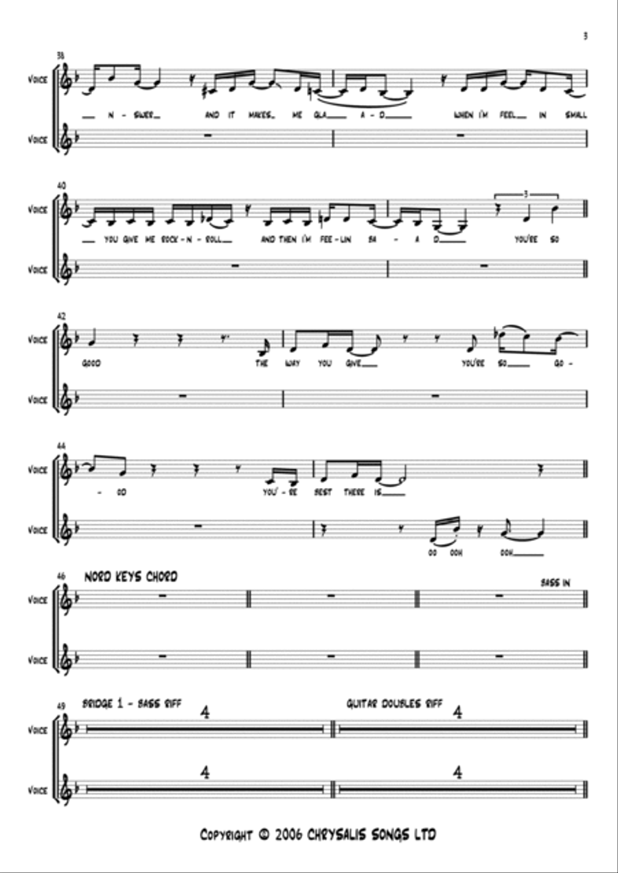 I Got The... I Got The... Piano scores gallery preview page 3