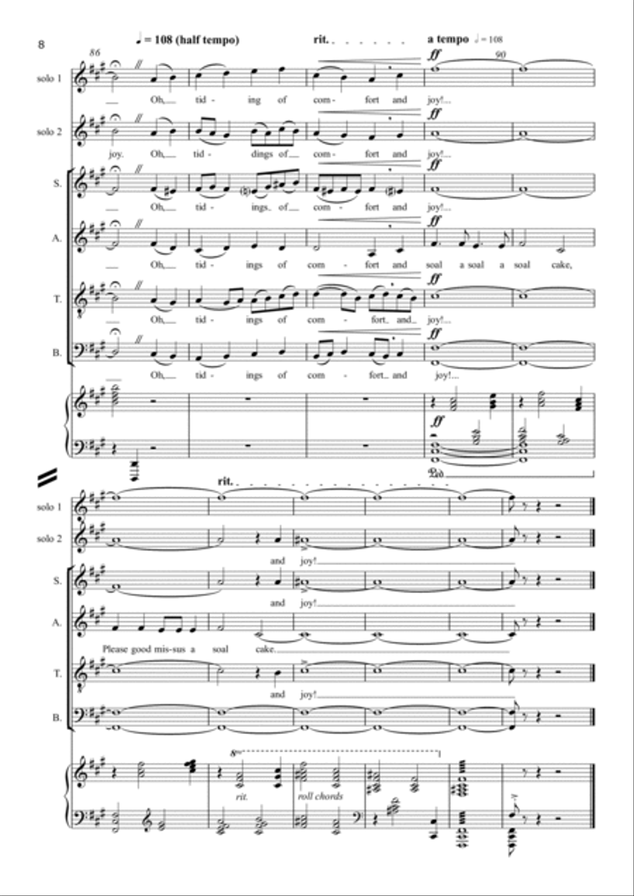Hey Ho Nobody Home Hey Ho Nobody Home 4-Part scores gallery preview page 9