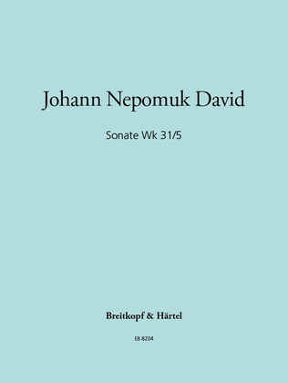 Book cover for Sonata Werk 31 No. 5